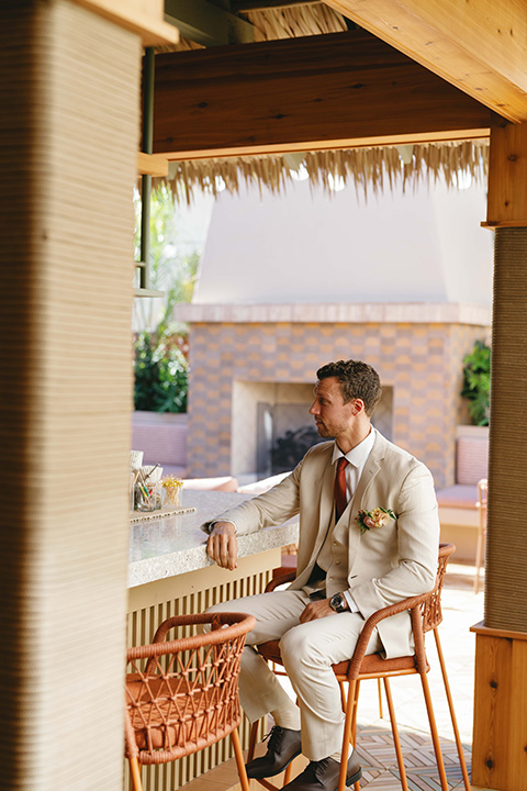  tropical and fun wedding at the Ryder Hotel – groom 